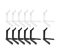 misppro Lot de 12 supports de base en PVC pour figurines d'action 1/144 1/100 SD BB Gundam Diorama