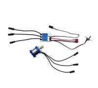 misppro Moteur Outrunner 2830 2100kv et ESC sans balais AM32 45A pour MN128 1/12 RC Car Upgrade Kit