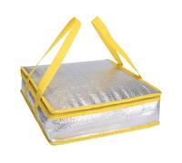 misppro Sac de transport pour chauffe-pizza, compact, résistant à l'usure, pratique, portable, isolé, pour usage professionnel, magasin de plats à emporter, 25,4 cm