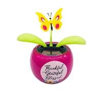 miss-an Figurine Solaire Jouet Solaire Solaires Cadeau De Jouet De Fleur De Danse À Énergie Solaire pour La Décoration Intérieure De Voiture