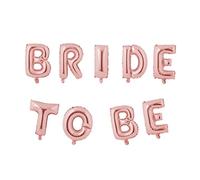 Miss Bakery's House® Ballon métallique - Bride To Be - rose doré - déco EVJF
