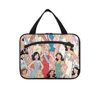 Miss Beautiful World Trousse de toilette de voyage à suspendre avec crochet, trousse de maquillage portable design pour femme Must Gym bolso de maquillaje para Mujer L