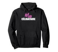 Miss Célibataire | Amour Cœur Recherche Âme Sœur Cupidon Sweat à Capuche