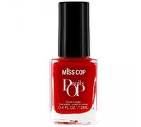 Miss Cop Vernis à Ongles Pop Nails N°12 Rouge Fatal 12ml