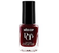 Miss Cop Vernis à Ongles Pop Nails Rouge Noir 12 ml
