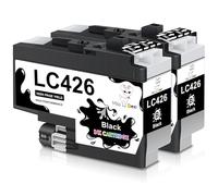 Miss Deer LC426 Noir Cartouche d'encre pour Brother LC426 LC-426BK LC426BK Compatible avec Brother MFC-J4335DW MFC-J4340DW MFC-J4535DW MFC-J4540DW MFC-J4540DWXL (2BK)
