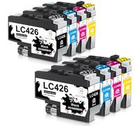 Miss Deer LC426 pour Brother LC426 LC426XL Cartouche d'encre Compatible avec Brother MFC-J4335DW MFC-J4340DW MFC-J4535DW MFC-J4540DW MFC-J4540DWXL (2BK/2C/2M/2Y,8 Pack)