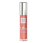 MISS DEN Gloss à Lèvres Ultra Brillance Teinte Rose Gourmandise - Format Pratique 4 ml - Texture Liquide Hydratante pour des Lèvres Lumineuses et Pulpeuses - Lot de 3
