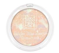 MISS DEN - Poudre Illuminatrice Correctrice Teint Parfait - Highlighter - Diminue Les Imperfections