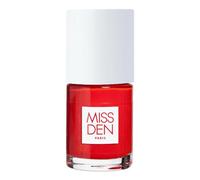 MISS DEN Vernis à Ongles Vegan Teinte Rouge Sunset 10 ml - couleur absolue, éclat intense et texture soyeuse pour des ongles qui captivent le regard - Lot de 3