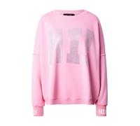 miss goodlife Sweat-shirt 'Hi!' rose clair / argent / blanc, Taille L