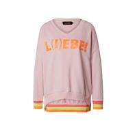 miss goodlife Sweat-shirt 'Liebe' pomme / orange / rose / framboise, Taille S