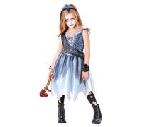 Miss Halloween Bal Princesse Reine Costume Fille Horreur Ghost Déguisement
