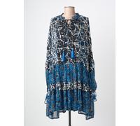 miss june robes femme de couleur bleu