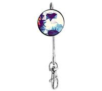 Miss Kha Accroche-clé Low Poly Blanc