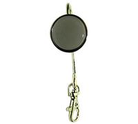 Miss Kha - Accroche-Clés Uni Gris