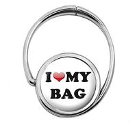 Miss Kha Accroche Sac Pliable, I Love My Bag