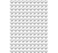 Miss Kha - Accroche-Sac Pliable Vierge (150 pièces)