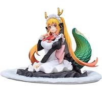 Miss Kobayashis Dragon Maid Tohru Kanna Kamui PVC Anime Fans Statue Figurine Le premier choix pour les cadeaux Collection de modèles Jouets Cadeau (taille : jaune)