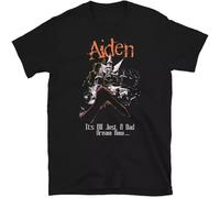 MISS LILLY Aiden House by The Cemetery-Rip Goth Punk Emo Band T-Shirt Black L