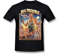 MISS LILLY Big Trouble in Little China Contton T Shirt for Mens Black M