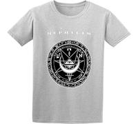 MISS LILLY Fields of The Nephilim Logo O Neck Men T Shirt Grey XXL