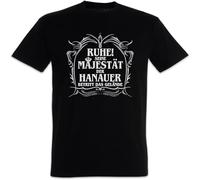 MISS LILLY His Majesty The Hanauer Men's T-Shirt Black 3XL