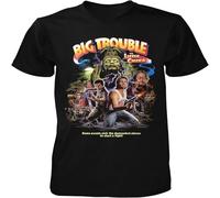 MISS LILLY John Carpenter' Big Trouble in Little China T Shirt Funny Vintage Gift for Men Black 3XL