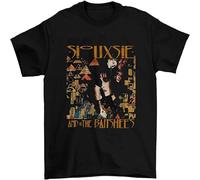 MISS LILLY Kaif Siouxsie and The Banshees T Shirt Cotton Black XXL