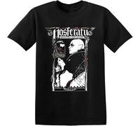 MISS LILLY Nosferatu T Shirt Horror Film Movie Vampire Vintage Retro Birthday Gift Black XL