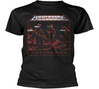 MISS LILLY Paul Di'Anno's Battlezone 'Fighting Back' T Shirt Black L