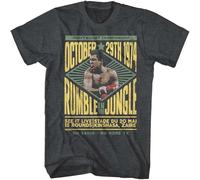 MISS LILLY Rumble in The Jungle Kinshasa Zaire 1974 Mens T Shirt Boxing Legend Black 3XL