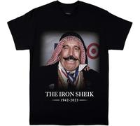 MISS LILLY The Iron Sheik T-Shirt RIP 1942-2023 Shirt Black 3XL