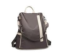 Miss Lulu Grand Sac à Dos Femme en PU Imperméable avec Fermeture Éclair Antivol - Élégant et Sécurisé pour Voyages et Usage Quotidien