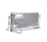 Miss Lulu Mini Sequin Pochette - Stylish Sparkle Small Crossbody Bag for Women | Perfect for Weddings, Dates & Various Occasions