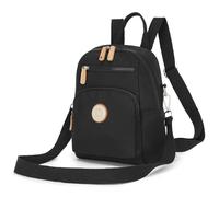Miss Lulu Petit Sac à Dos Polyester Décontracté pour Femme - Design Élégant avec Poche Secrète Antivol - Léger & Résistant - Multi-Usage Quotidien
