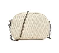 Miss Lulu Petit Sac à Main Bandoulière Fille en Cuir Synthétique - Texture Tressée en V avec Pompon - Imperméable Sac Porté Épaule, Cadeau pour Noël et Fêtes