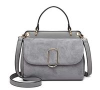 Miss Lulu Petit Sac à Main Femme à Rabat en Effet Daim et Simili Cuir