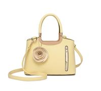 Miss Lulu Lg1847-yw, Sac à Main Femme, Jaune, M
