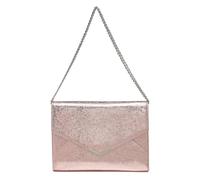 Miss Lulu Pochette en PU Irisé,Sac de Soirée avec Chaîne Argentée,Chic Sac à Bandoulière Enveloppe Cabas de Bonne Capacité Légère et Durable pour Mariage Soirée Fête Formel