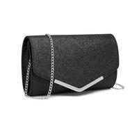 Miss Lulu Pochette Femme en Daim avec Chaîne - Mini Sac à Main de Soirée, Clutch Pratique pour Mariage et Saint-Valentin, Idéal pour Fêtes et Cérémonies