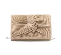 MissLuLu Pochettes et Clutches Femme - Pochette Élégante pour Soirées Mariage, avec Grand Nœud Doux et Fines Paillettes, Sac à Main Synthétique