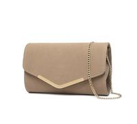 Miss Lulu Pochettes et clutches Femmes Chaîne À Main Bourse De Fête De Mariage Mini Sac À Bandoulière Portefeuille Pratique
