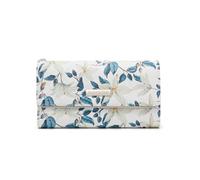 Miss Lulu Portefeuille Femme Long clapet en PU,12 emplacements pour Cartes,Motifs Secrets élégants,Idéal pour Shopping,Travail,Voyage et Sorties quotidianes