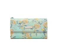 Miss Lulu Portefeuille Femme Long clapet en PU,12 emplacements pour Cartes,Motifs Secrets élégants,Idéal pour Shopping,Travail,Voyage et Sorties quotidianes