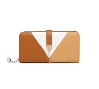 Miss Lulu Portefeuille Long pour Femme en Simili Cuir - Élégant avec Fermeture Éclair, Compartiments Cartes et Poche Téléphone pour Noël et Les Fêtes