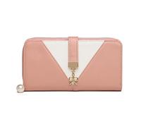 Miss Lulu Portefeuille Long pour Femme en Simili Cuir - Élégant avec Fermeture Éclair, Compartiments Cartes et Poche Téléphone pour Noël et Les Fêtes