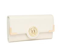 Miss Lulu Portefeuille Porte Monnaie Femmes Longue Fermeture Éclair Poche pour Téléphone Carte Simili Cuir avec Métal Boucle