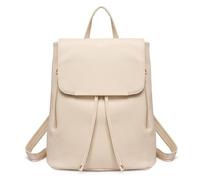 Miss Lulu Sac à dos femme élégant léger pour école travail et quotidien, Sac antivol femme en PU étanche et compartiment sécurisé