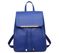 Miss Lulu Sac à Dos pour Femme en Simili Cuir Sac de Jour Waterproof College Voyage